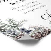 Poster bébé à feuillage persistant il fait froid à l'exté (Coin)