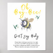 Poster Bébé Abeille - Ne dites pas bébé (Devant)