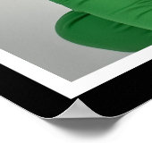 Poster Bébé anti-avortement Mignonne Petite Fille Noire S (Coin)