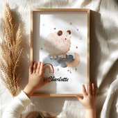 Poster Bébé Aries - Votre Petite Nourriture Zodiac Ram