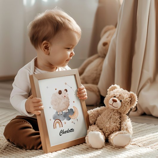 Poster Bébé Aries - Votre Petite Nourriture Zodiac Ram