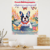 Poster Bébé Bouledogue Français à vendre - Déchirez (Cuisine)