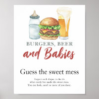 Bébé brasse de la bière Devinez le doux désordre