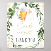 Poster Bébé brasse de la verdure Cartes & Cadeaux (Devant)