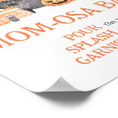 Poster Bébé brasse Orange Halloween Maman Osa Bar (Coin)