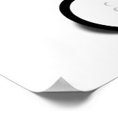 Poster Bébé Cartoon Bébé Panda Ours Golf (Coin)