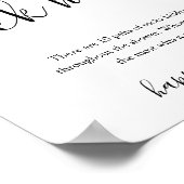 Poster Bébé Chasse Baby shower Jeu de Chasse Sock (Coin)