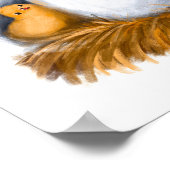 Poster Bébé Chicks Imprimer | Bébé Chicks Aquarelle Impri (Coin)