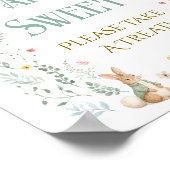 Poster Bébé de conte de fées Faveur douce pour la douche (Coin)