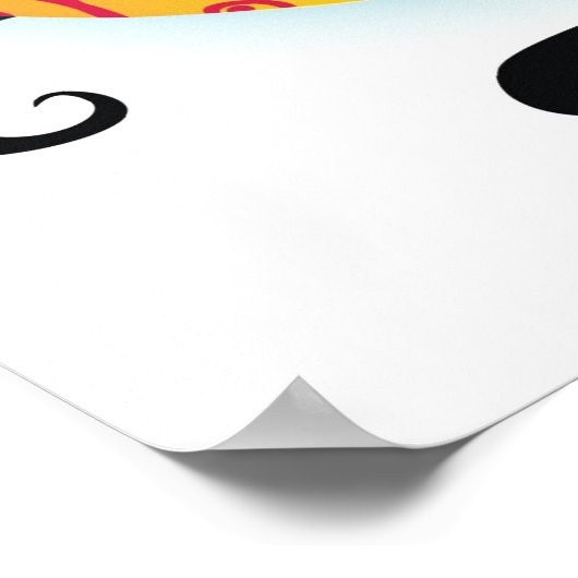 Poster Bébé de la lune de récolte (Coin)