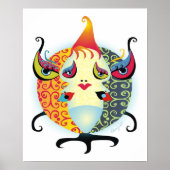 Poster Bébé de la lune de récolte (Devant)