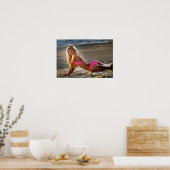 Poster Bébé de plage ensoleillé (Cuisine)