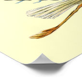 Poster BÉBÉ DE STORK DOUCHE DE FILLE, crème (Coin)