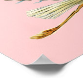 Poster BÉBÉ DE STORK DOUCHE DE FILLE, crème (Coin)