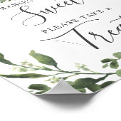 Poster Bébé Dinosaur Baby shower Les bébés sont signe dou (Coin)