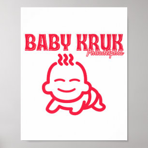 Poster Bébé Drôle Kruk Philadelphia Premium