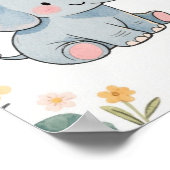 Poster bébé éléphant (Coin)