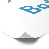 Poster Bébé éléphant temps de bain (Coin)