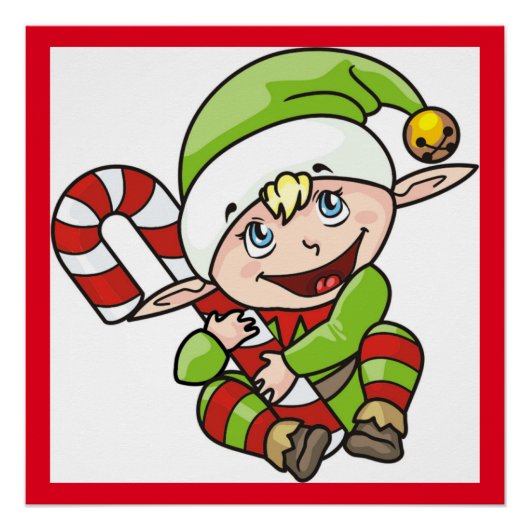 POSTER BÉBÉ ELF (Devant)