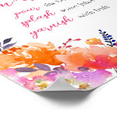 Poster Bébé en Fleur brillant Floral Maman Osa Bar (Coin)