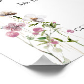 Poster Bébé en Fleur Fleur Fleur Fleur Fleur Fleur Fleur  (Coin)
