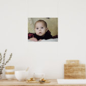 Poster Bébé fille (Cuisine)