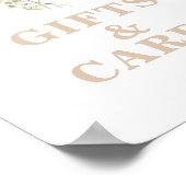 Poster Bébé fleur sauvage en fleur Baby shower Cadeaux Sy (Coin)