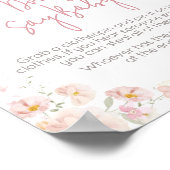Poster Bébé Fleur Sauvage en Fleur Ne Dis Pas Bébé (Coin)