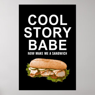 Poster bébé frais d'histoire