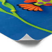 Poster Bébé garçon sous la mer pour salle de nurserie (Coin)