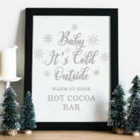 Bébé il fait froid dehors Bar Chocolat Chaud