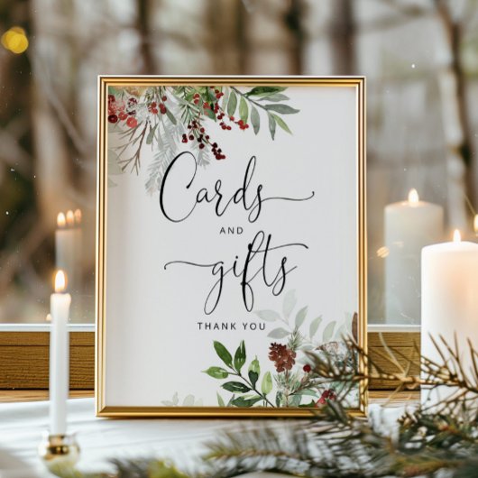 Poster Bébé il fait froid dehors cartes à feuillage persi