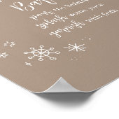 Poster Bébé Il fait froid dehors Maman Osa Bar (Coin)