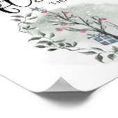 Poster Bébé il fait froid en dehors des cartes d'hiver et (Coin)