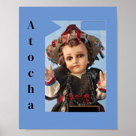 Poster Bébé Jésus d'Atocha (Devant)
