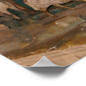 Poster Bébé Jésus de Nazareth dans le Manger de Bethléem (Coin)