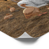 Poster Bébé Jésus Manger Nativité de Noël (Coin)