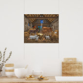 Poster Bébé Jésus Manger Nativité de Noël (Cuisine)