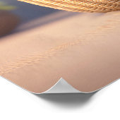 Poster Bébé loutre mignon dans un panier (Coin)