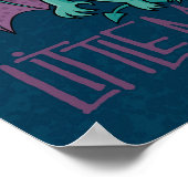 Poster Bébé mignon Cthulhu Petit Monstre (Coin)