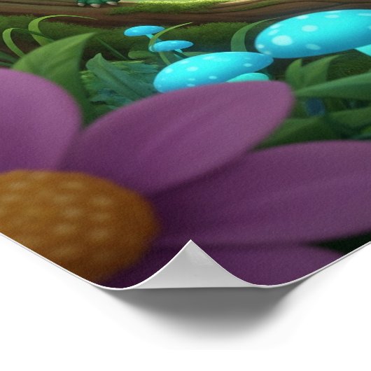 Poster Bébé mignon monstres (Coin)