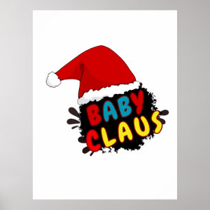 Poster Bébé Noël
