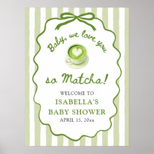 Poster Bébé Nous t'aimons tellement Bienvenue à la Baby S