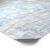 Poster Bébé Orangoutan S'Accrochant À Sa Mère (Coin)