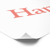 Poster Bébé ours Bonne fête des mères (Coin)