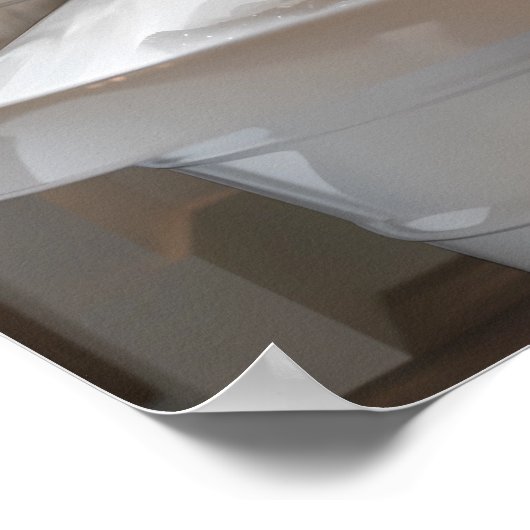 Poster Bébé Ours dans la salle de bain (Coin)