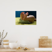 Poster Bébé Pieds Rêves (Cuisine)