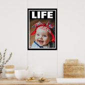 Poster Bébé Polonais Beau Bébé Fille Pro-Vie Vernis (Cuisine)