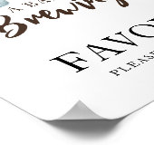 Poster Bébé prépare du café Favoris (Coin)