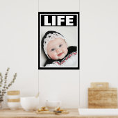 Poster Bébé Pro-Vie Bébé Polonaise Mignonne (Cuisine)